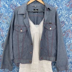 60s Vintage Maverick Lightweight Denim Jacket